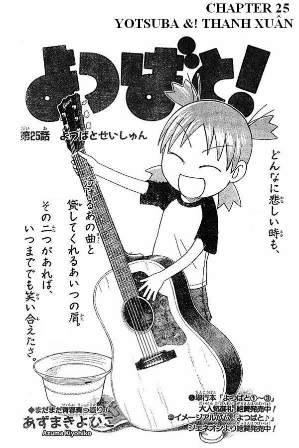 Yotsubato! Chapter 25 - Trang 2