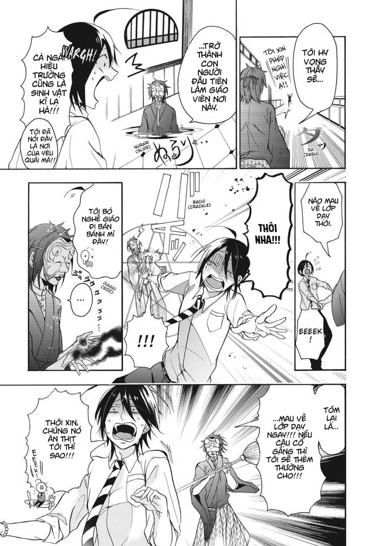 Youkai Gakkou No Sensei Hajimemashita! Chapter 1 - Trang 2