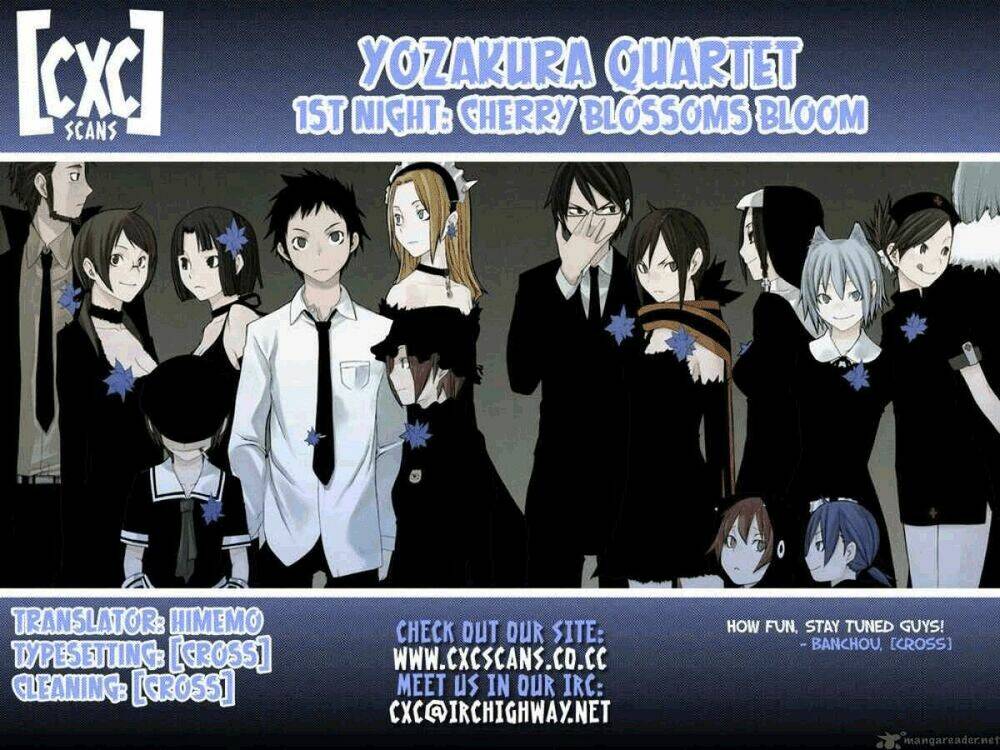 Yozakura Quartet Chapter 1 - Trang 2