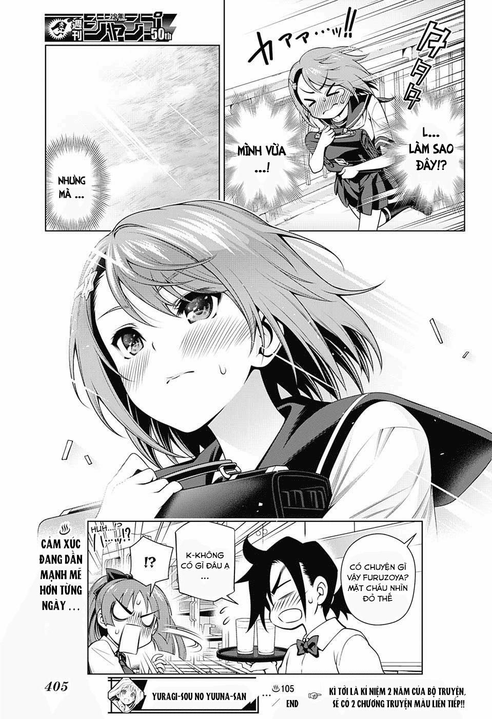 Yuragi-Sou No Yuuna-San Chapter 105 - Trang 2