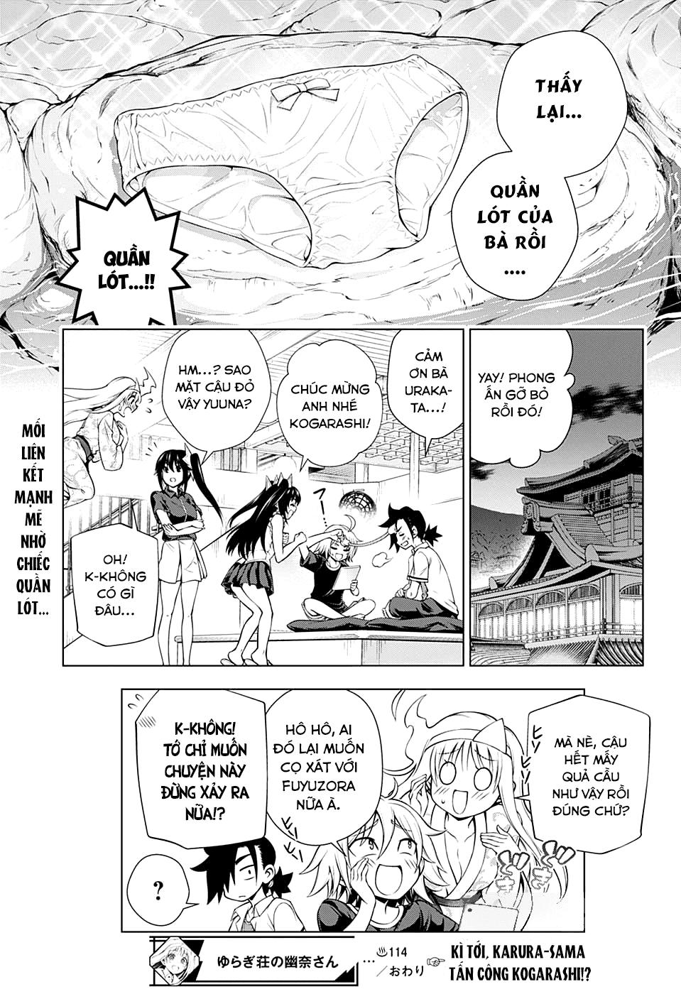 Yuragi-Sou No Yuuna-San Chapter 114 - Trang 2
