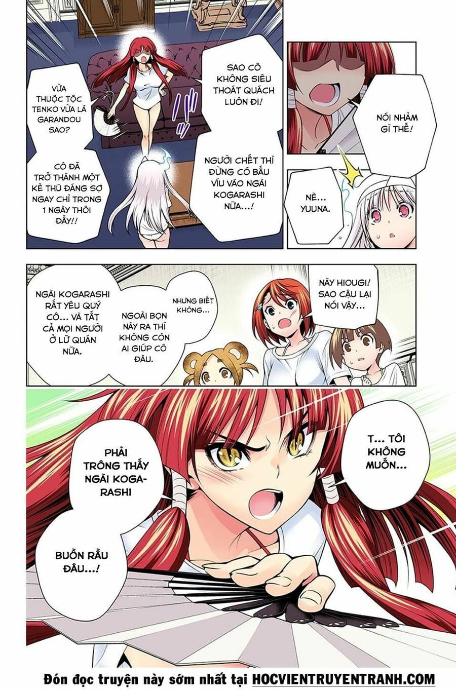 Yuragi-Sou No Yuuna-San Chapter 121.5 - Trang 2