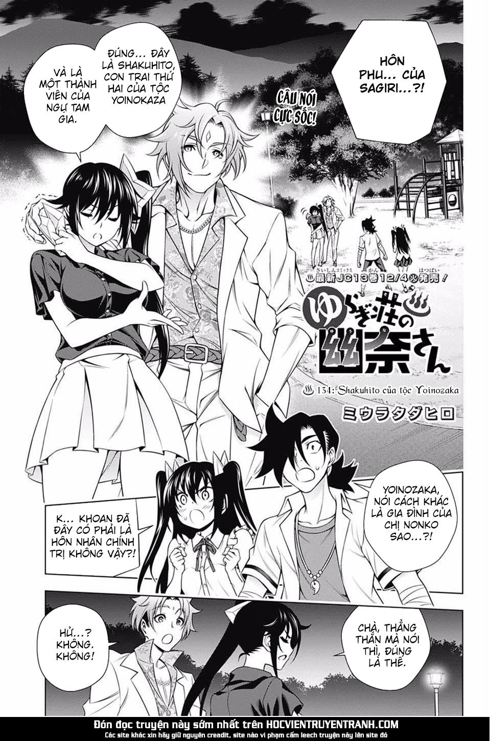 Yuragi-Sou No Yuuna-San Chapter 134 - Trang 2