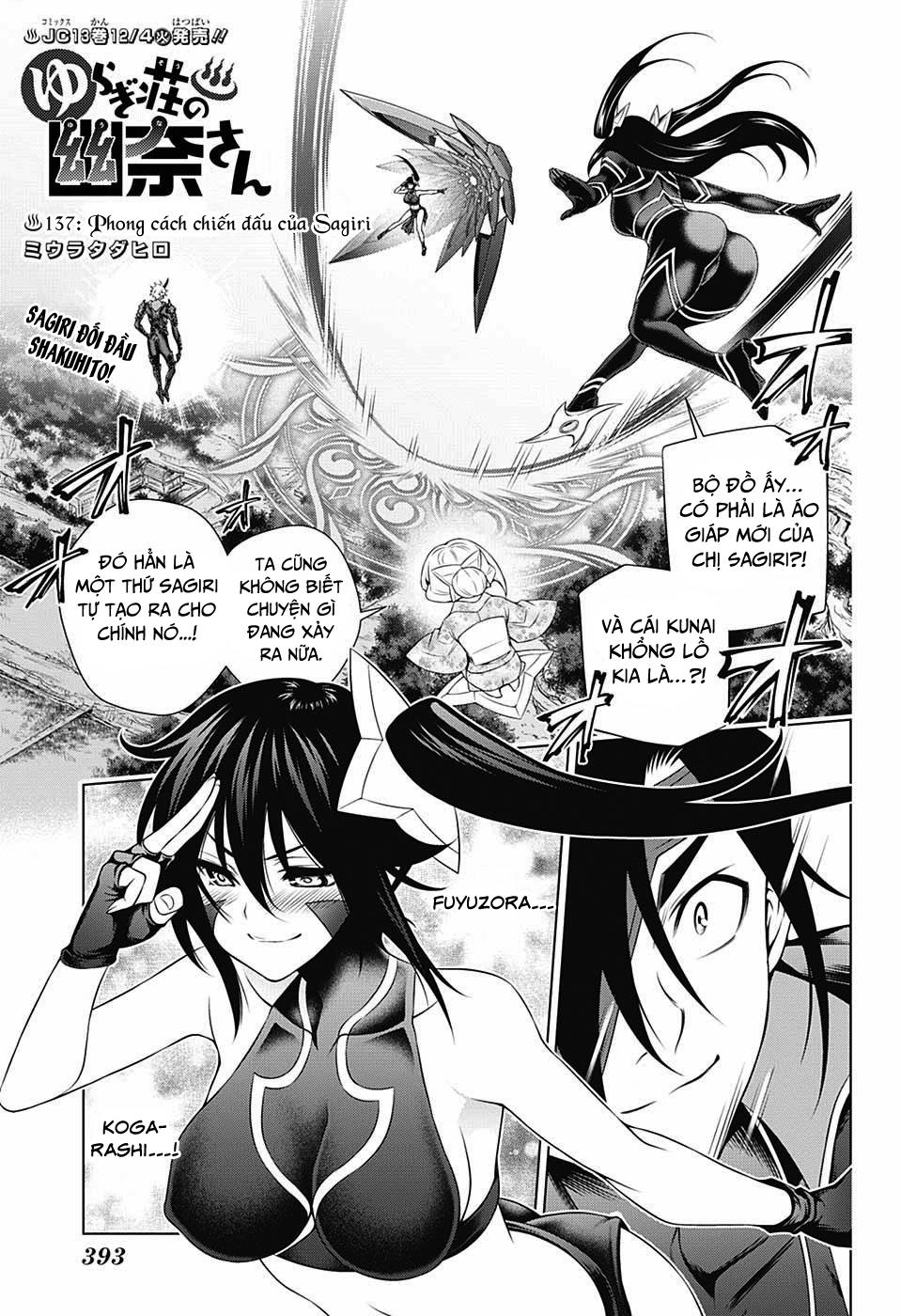 Yuragi-Sou No Yuuna-San Chapter 137 - Trang 2