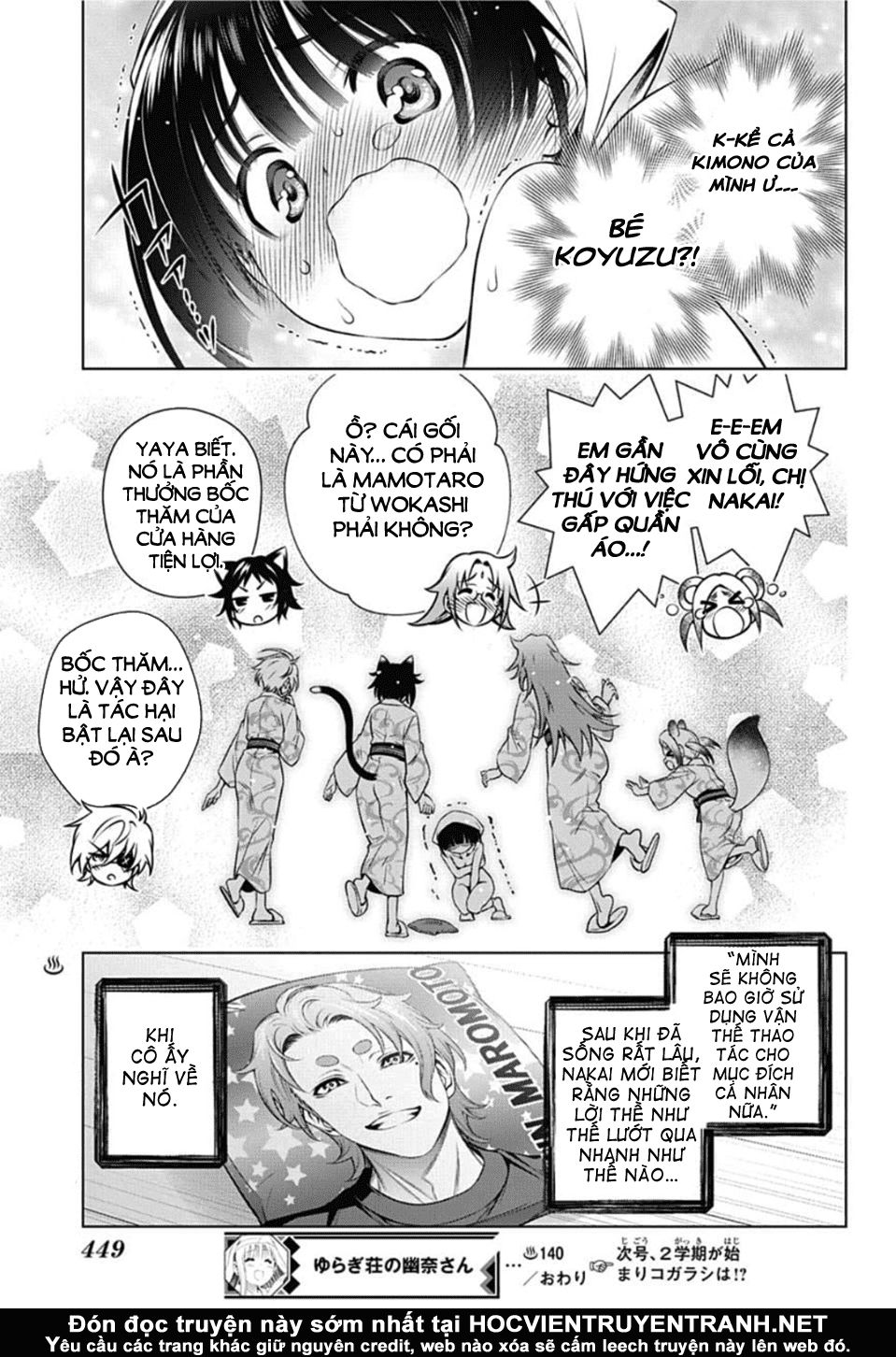 Yuragi-Sou No Yuuna-San Chapter 140 - Trang 2