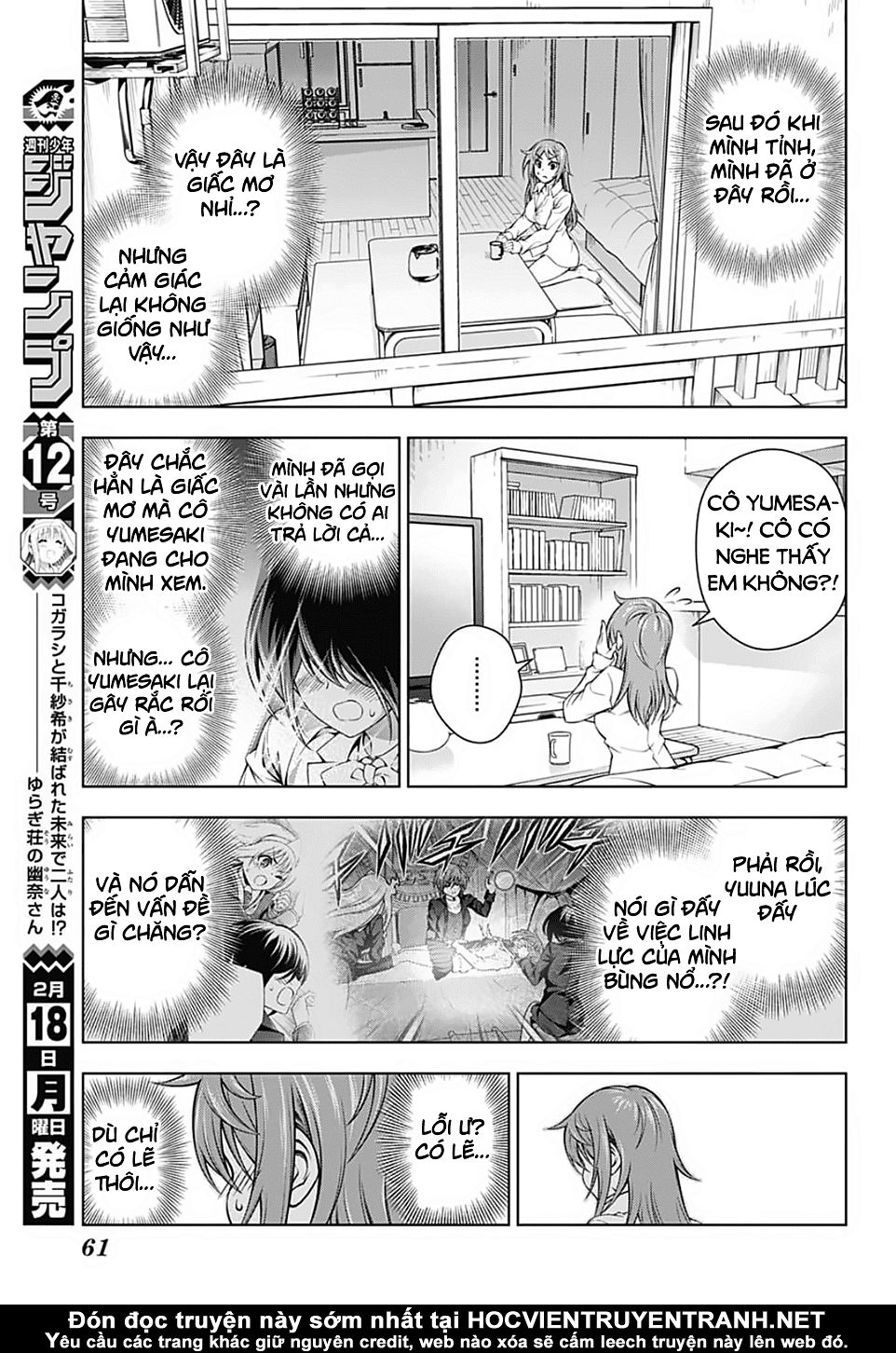Yuragi-Sou No Yuuna-San Chapter 146 - Trang 2
