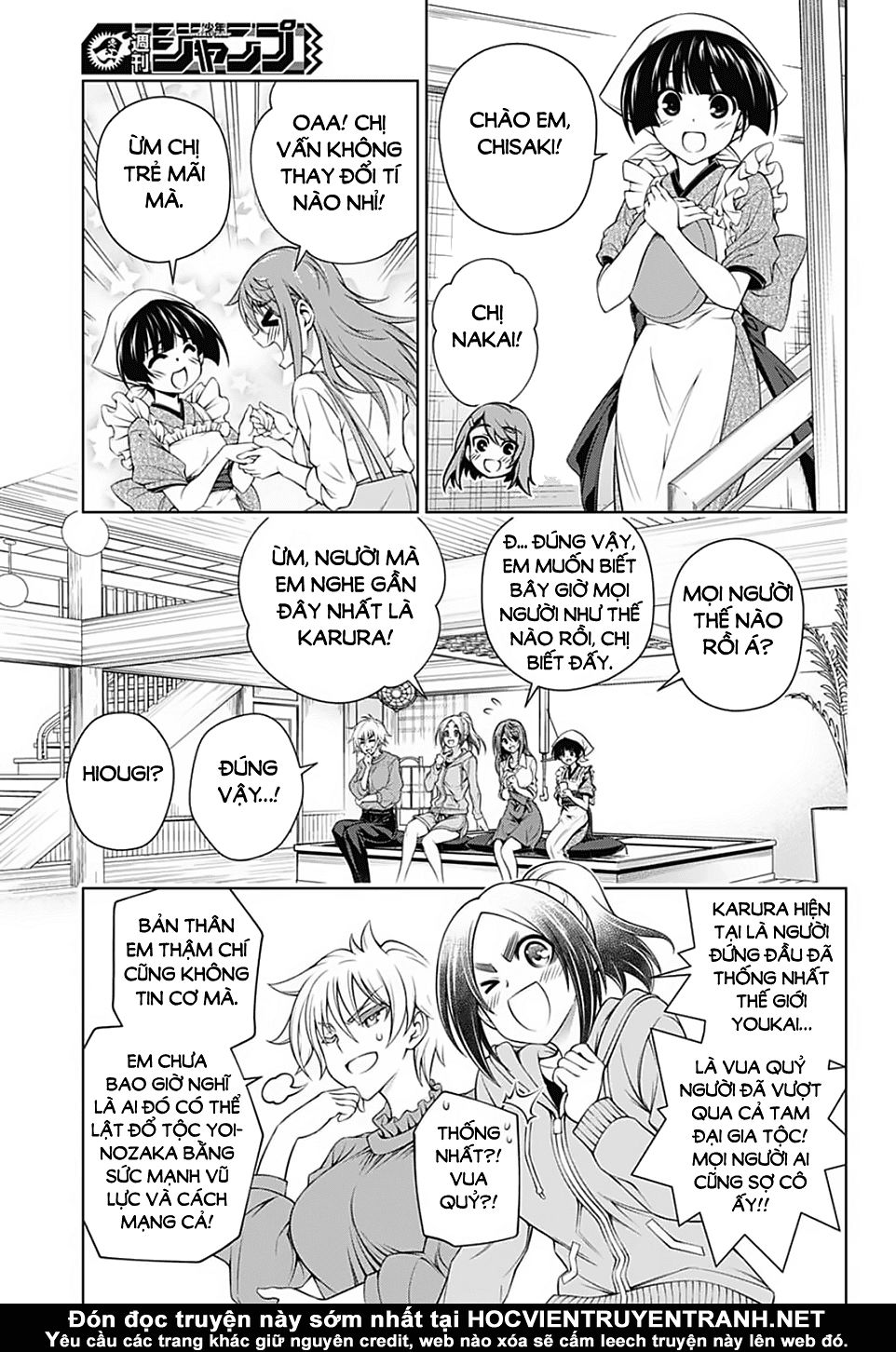 Yuragi-Sou No Yuuna-San Chapter 146 - Trang 2