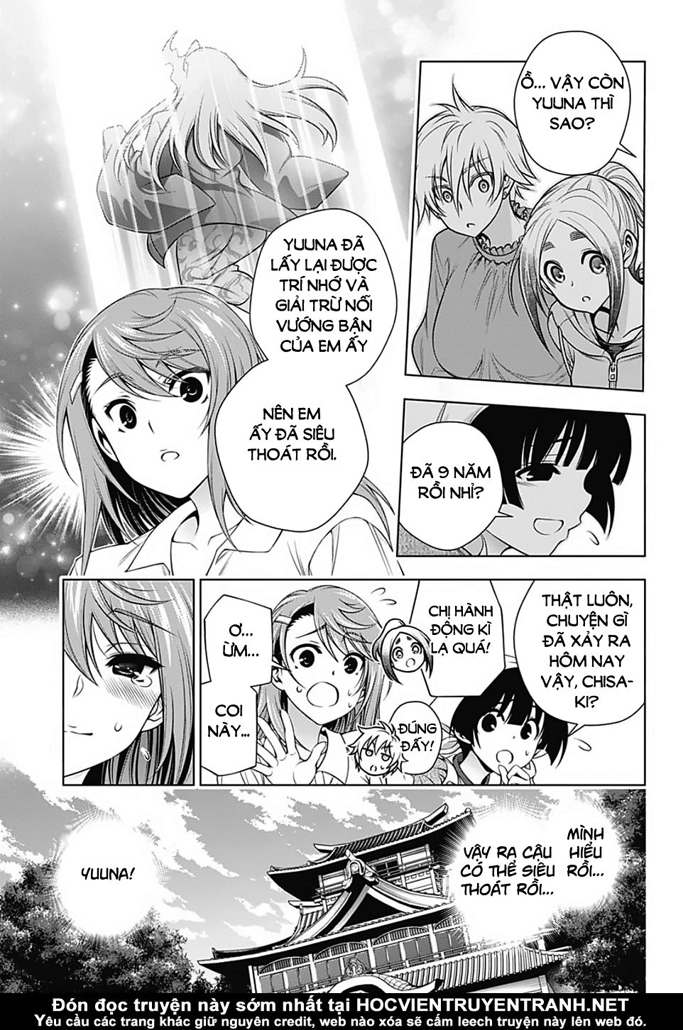 Yuragi-Sou No Yuuna-San Chapter 146 - Trang 2