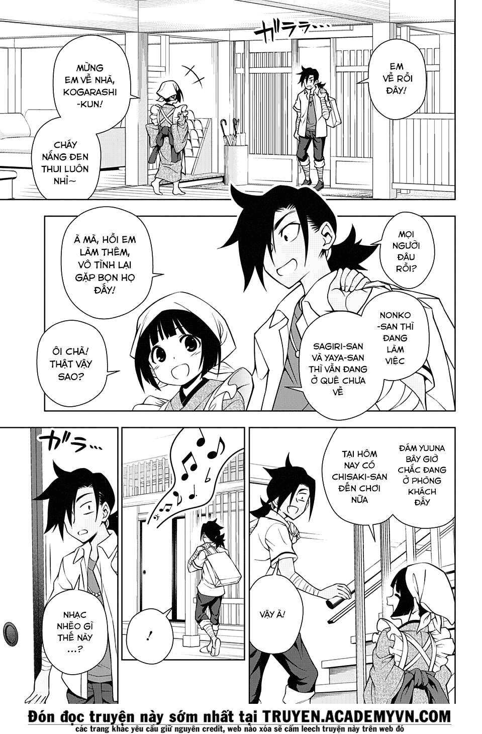 Yuragi-Sou No Yuuna-San Chapter 36 - Trang 2