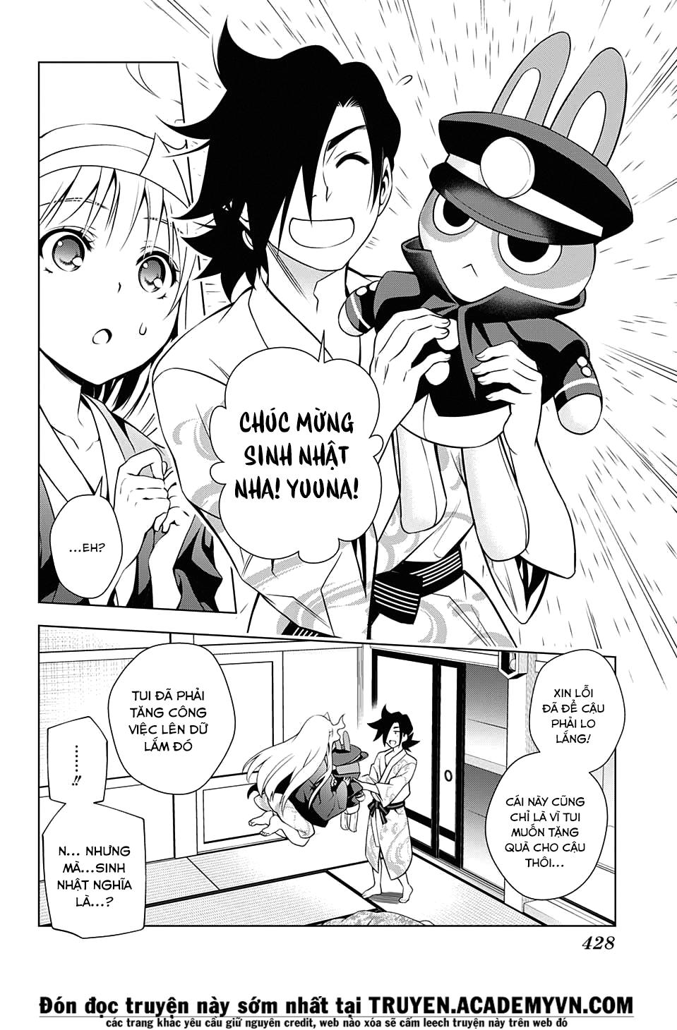 Yuragi-Sou No Yuuna-San Chapter 40 - Trang 2