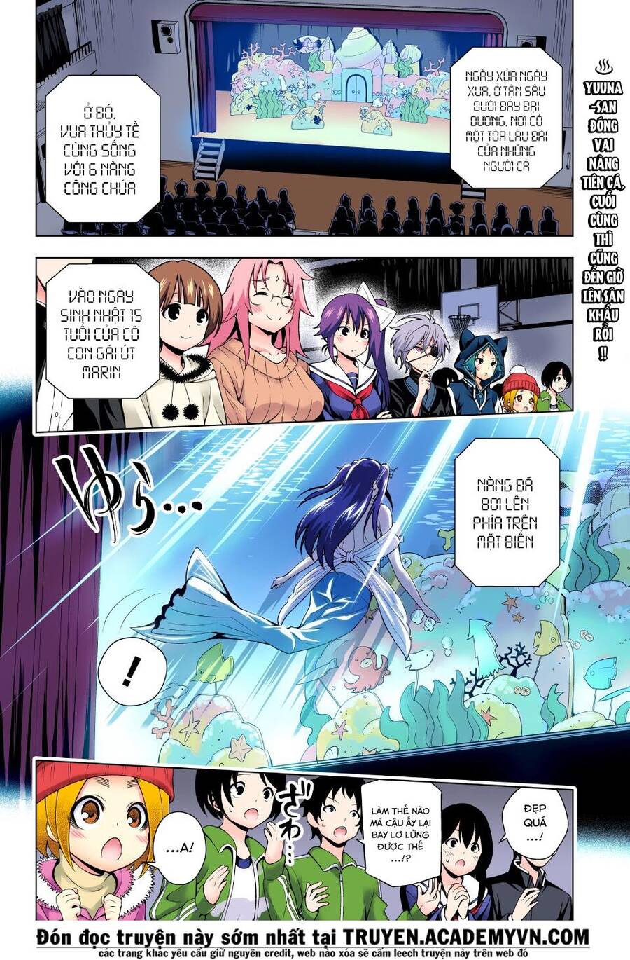 Yuragi-Sou No Yuuna-San Chapter 44.1 - Trang 2
