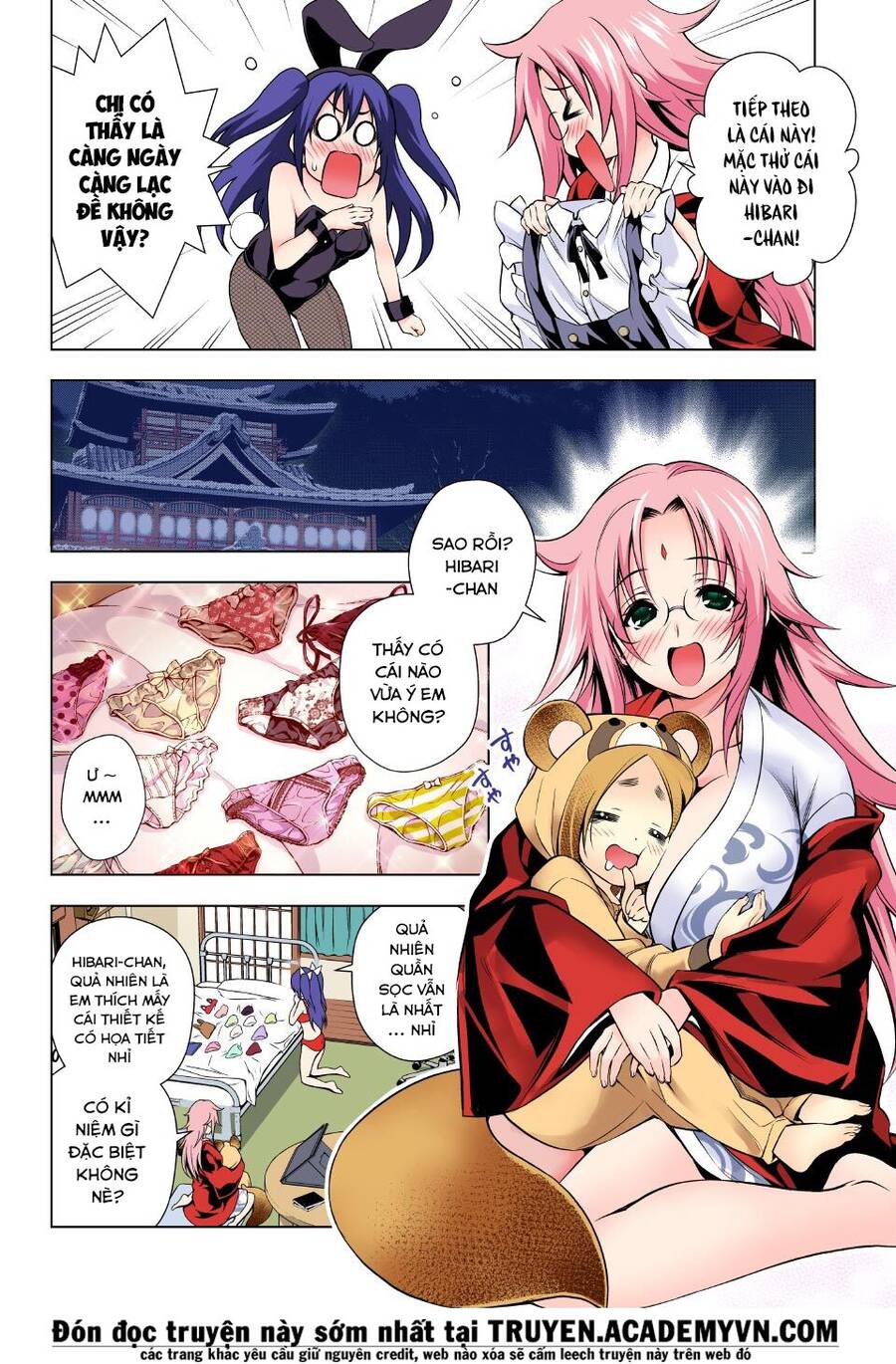 Yuragi-Sou No Yuuna-San Chapter 48.1 - Trang 2