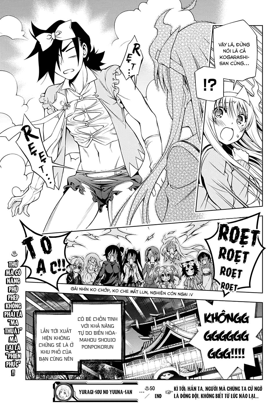 Yuragi-Sou No Yuuna-San Chapter 50 - Trang 2