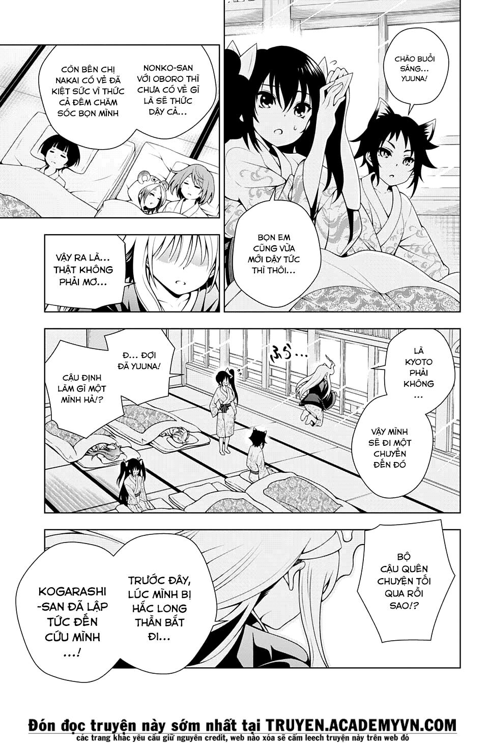 Yuragi-Sou No Yuuna-San Chapter 59 - Trang 2