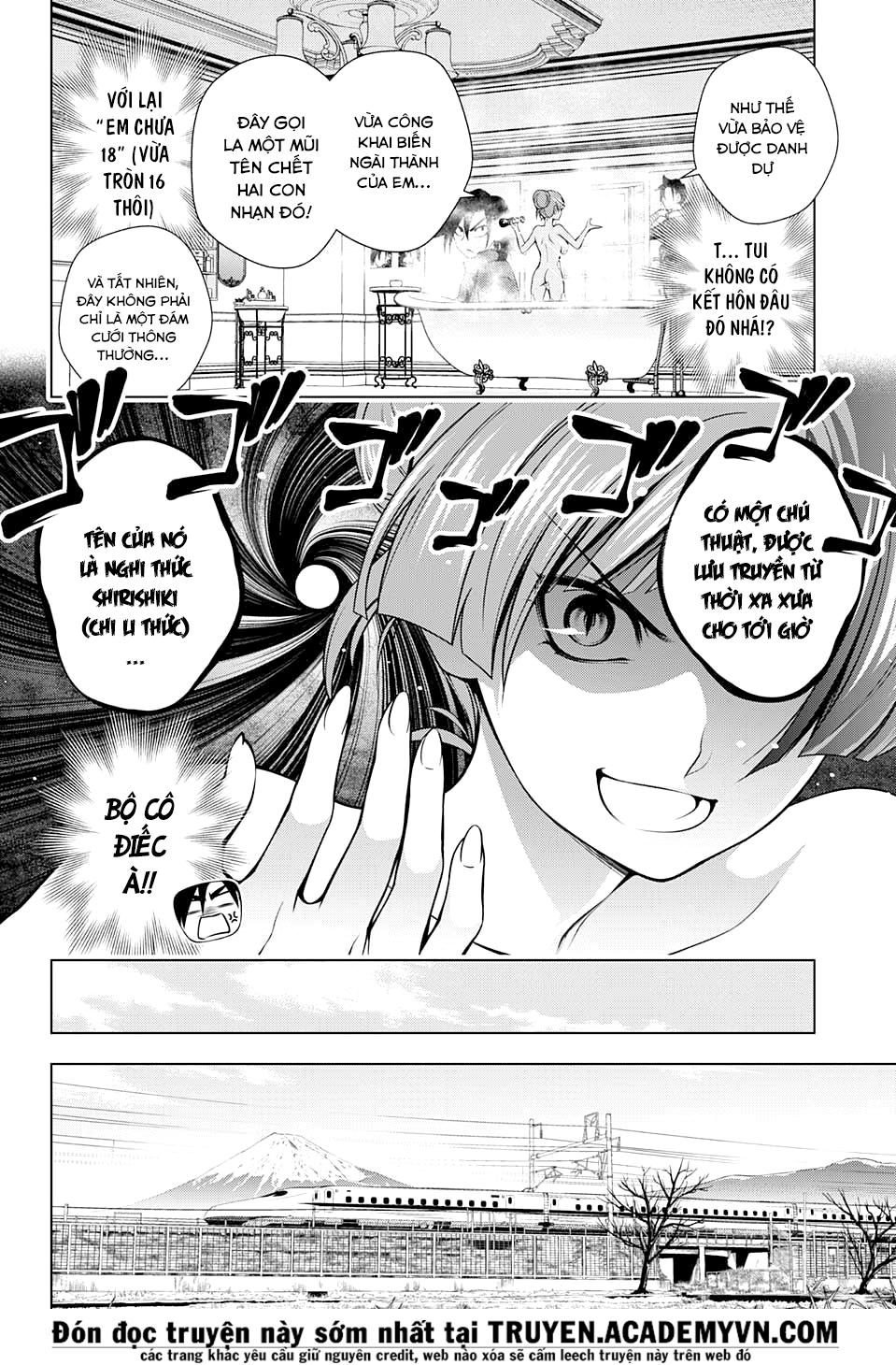 Yuragi-Sou No Yuuna-San Chapter 60 - Trang 2