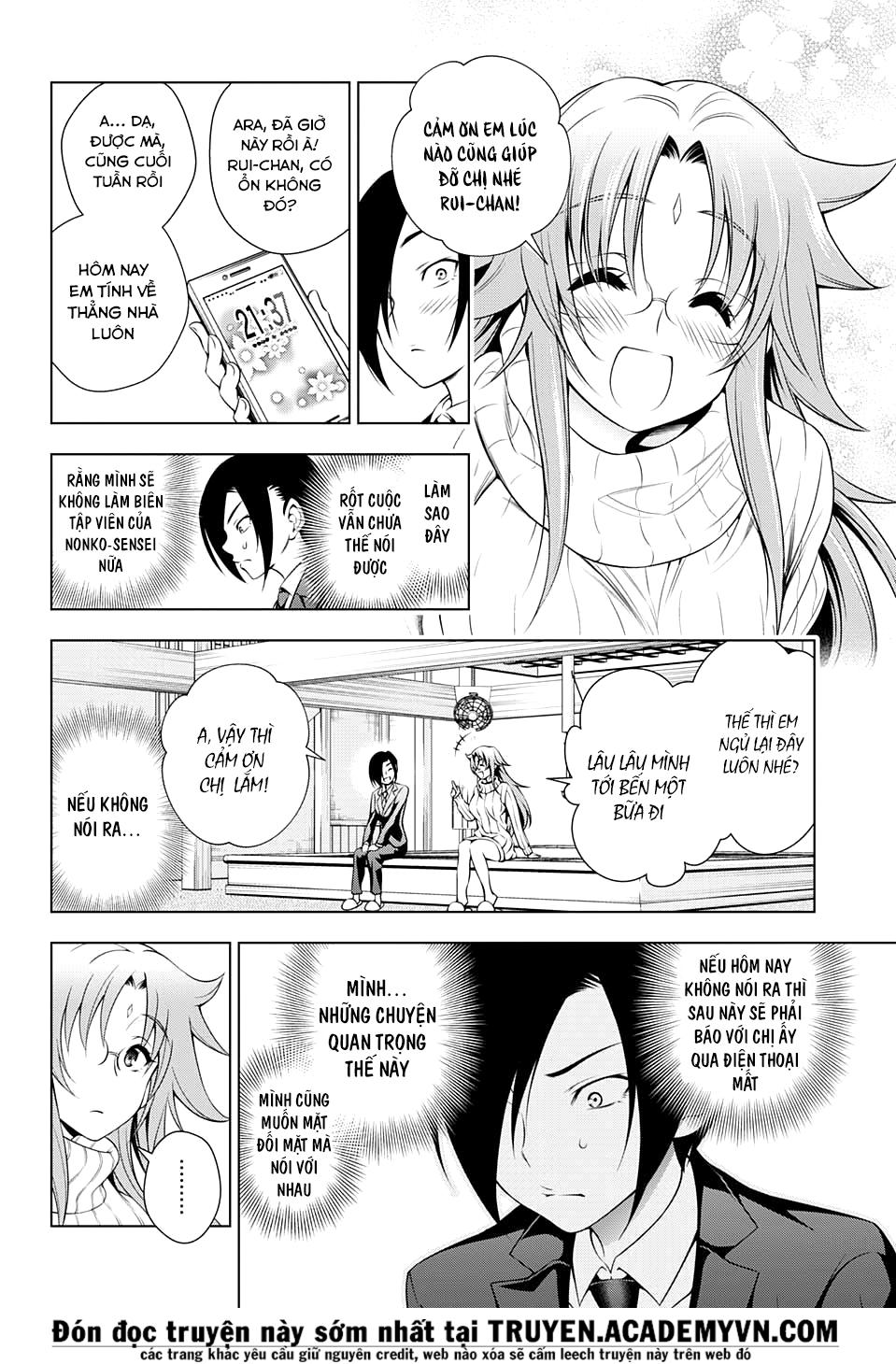 Yuragi-Sou No Yuuna-San Chapter 66 - Trang 2