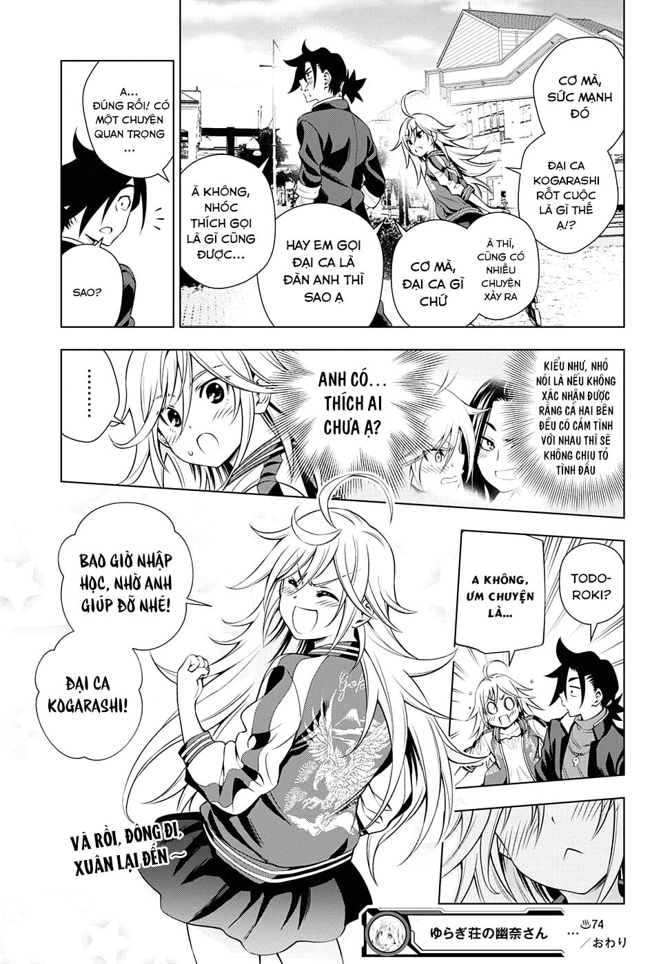 Yuragi-Sou No Yuuna-San Chapter 74 - Trang 2