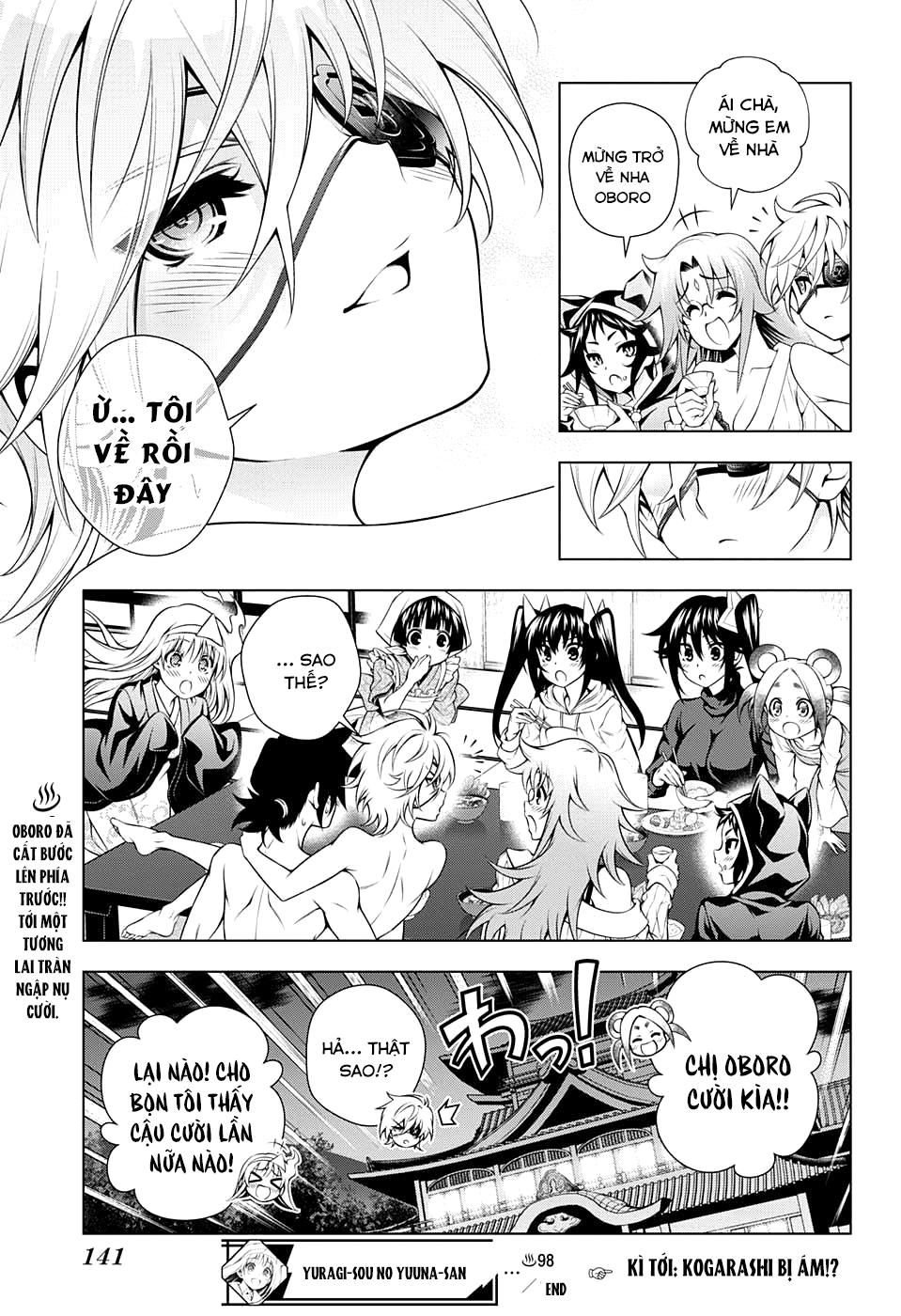 Yuragi-Sou No Yuuna-San Chapter 98 - Trang 2