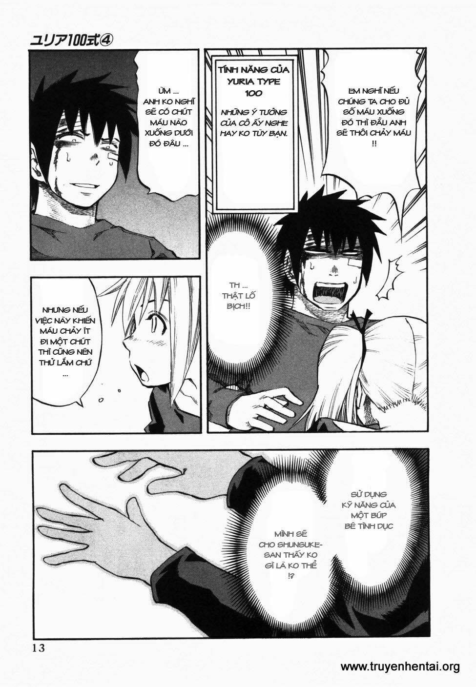 Yuria 100 Shiki Chapter 25 - Trang 2