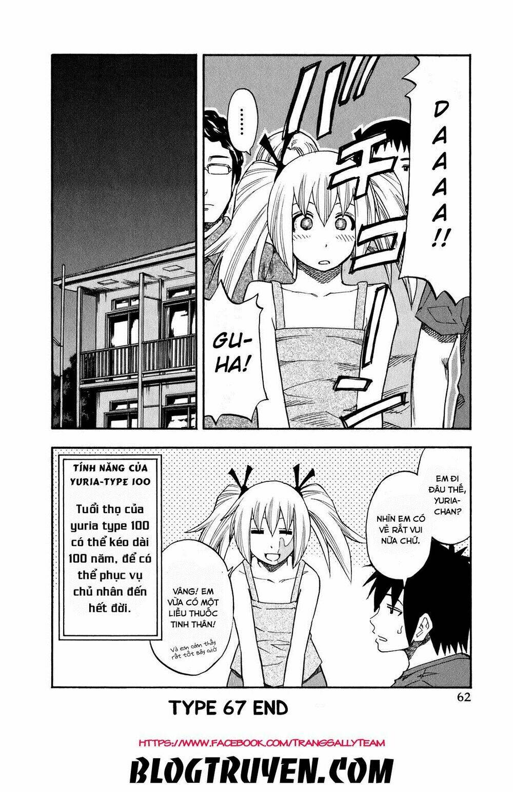 Yuria 100 Shiki Chapter 67 - Trang 2