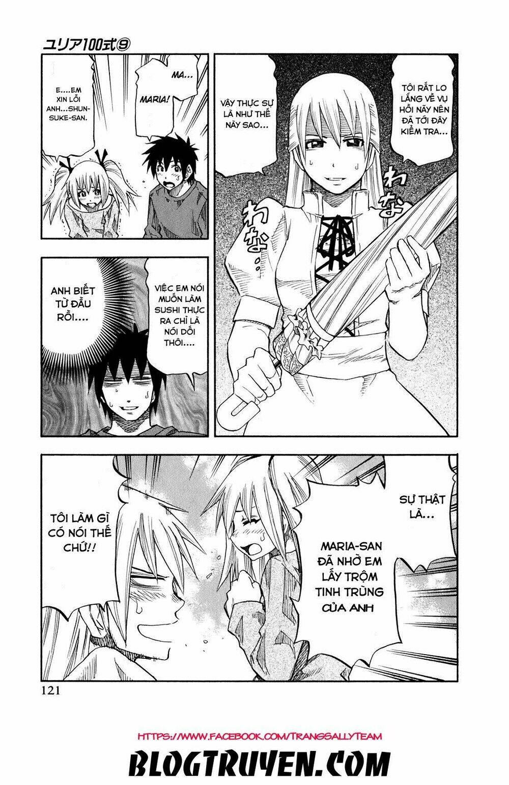 Yuria 100 Shiki Chapter 70 - Trang 2