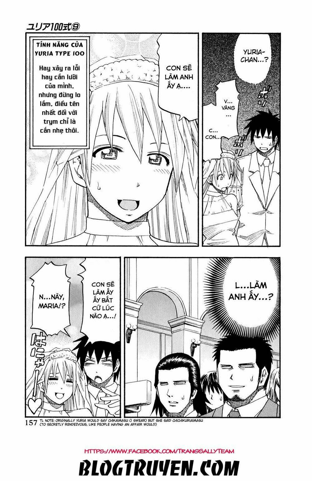 Yuria 100 Shiki Chapter 72 - Trang 2