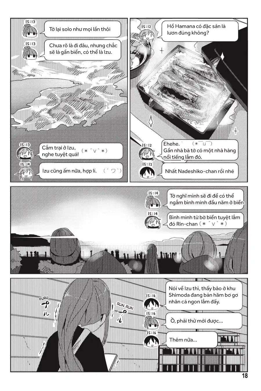 Yurucamp Chapter 24 - Trang 2