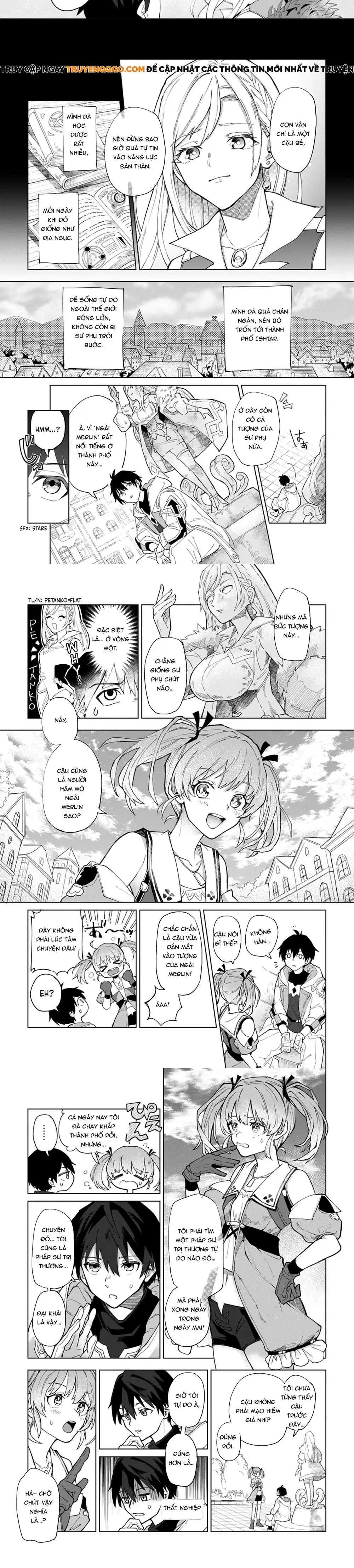 Yuusha Party Wo Tsuihousareta Shiro Madoushi, S Rank Boukensha Ni Hirowareru ~Kono Shiro Madoushi Ga Kikakugai Sugiru~ Chapter 1 - Trang 2