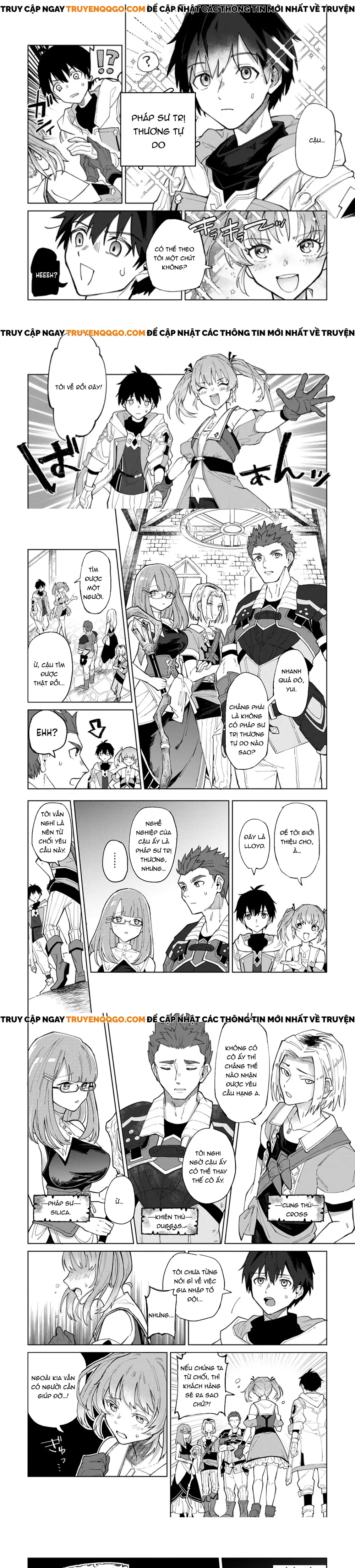 Yuusha Party Wo Tsuihousareta Shiro Madoushi, S Rank Boukensha Ni Hirowareru ~Kono Shiro Madoushi Ga Kikakugai Sugiru~ Chapter 1 - Trang 2