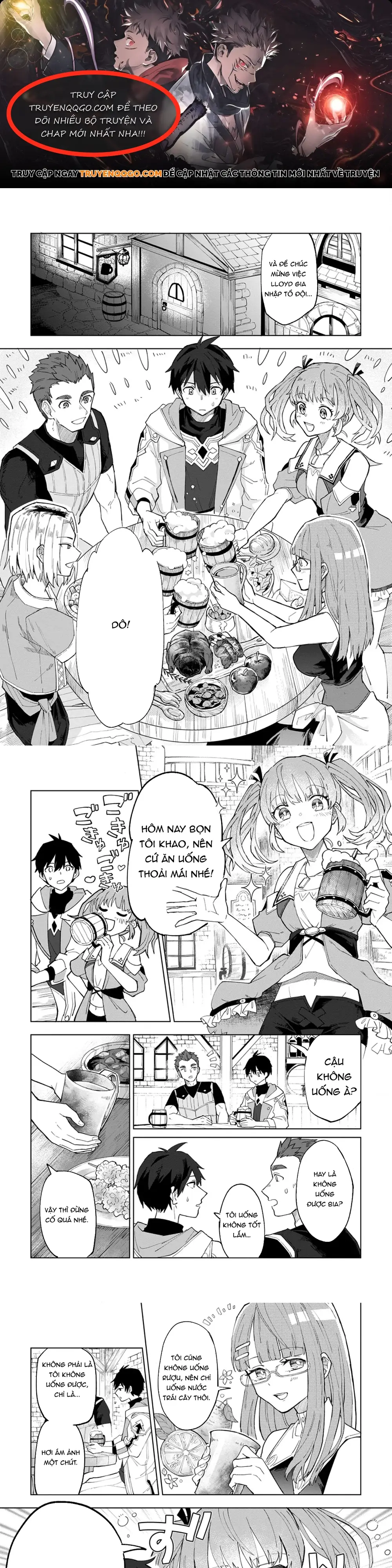 Yuusha Party Wo Tsuihousareta Shiro Madoushi, S Rank Boukensha Ni Hirowareru ~Kono Shiro Madoushi Ga Kikakugai Sugiru~ Chapter 2 - Trang 2