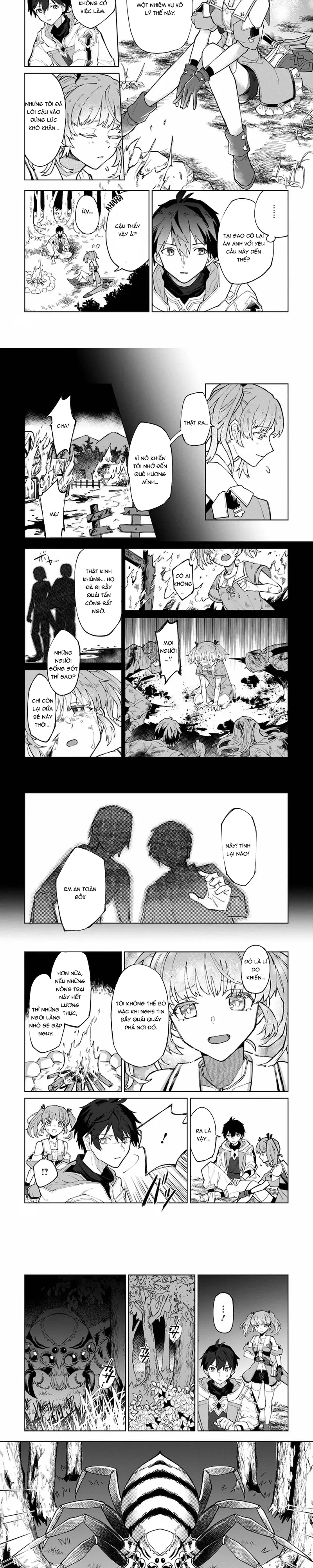 Yuusha Party Wo Tsuihousareta Shiro Madoushi, S Rank Boukensha Ni Hirowareru ~Kono Shiro Madoushi Ga Kikakugai Sugiru~ Chapter 3 - Trang 2