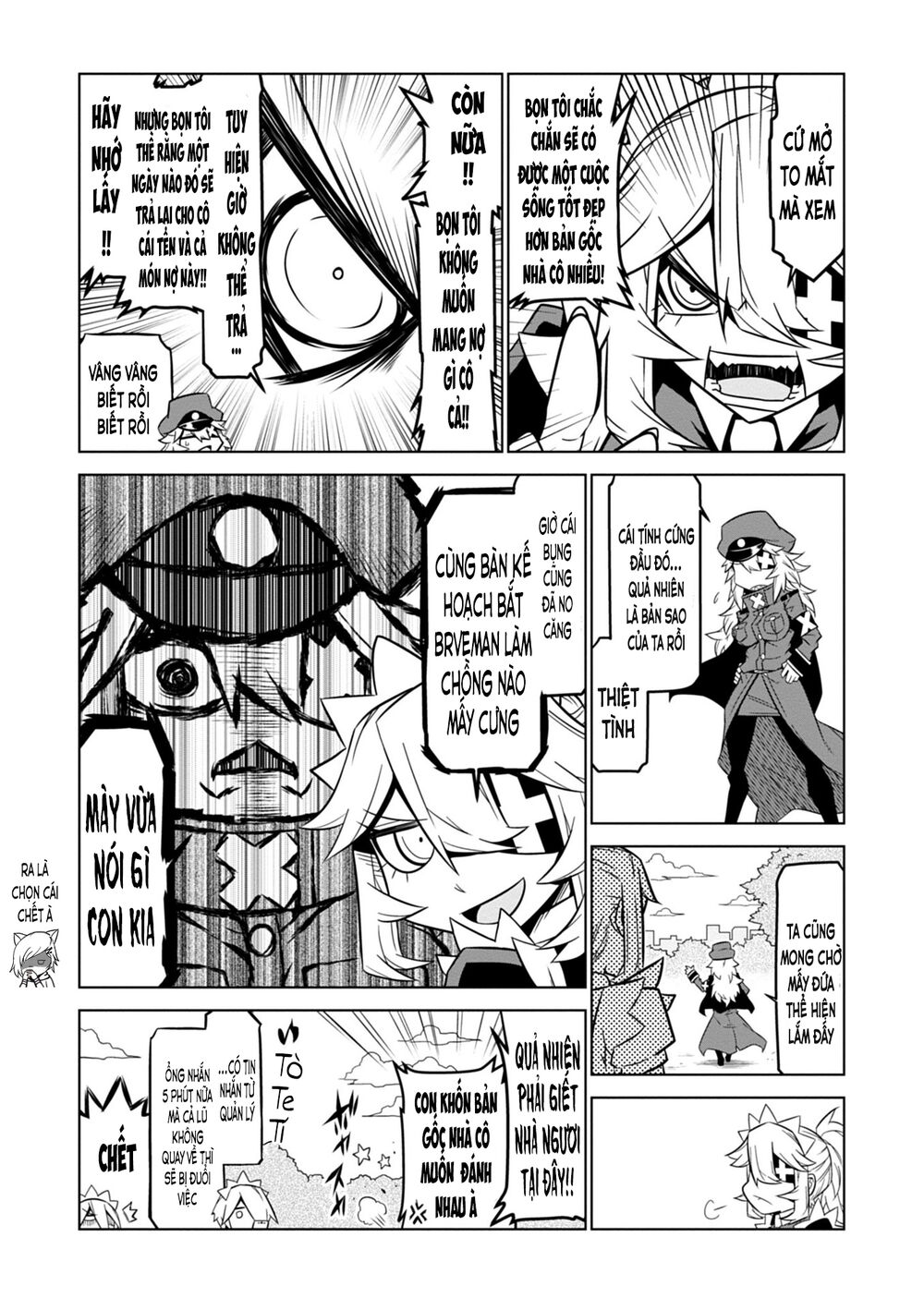 Zannen Jokanbu Black General-San Chapter 93.2 - Trang 2