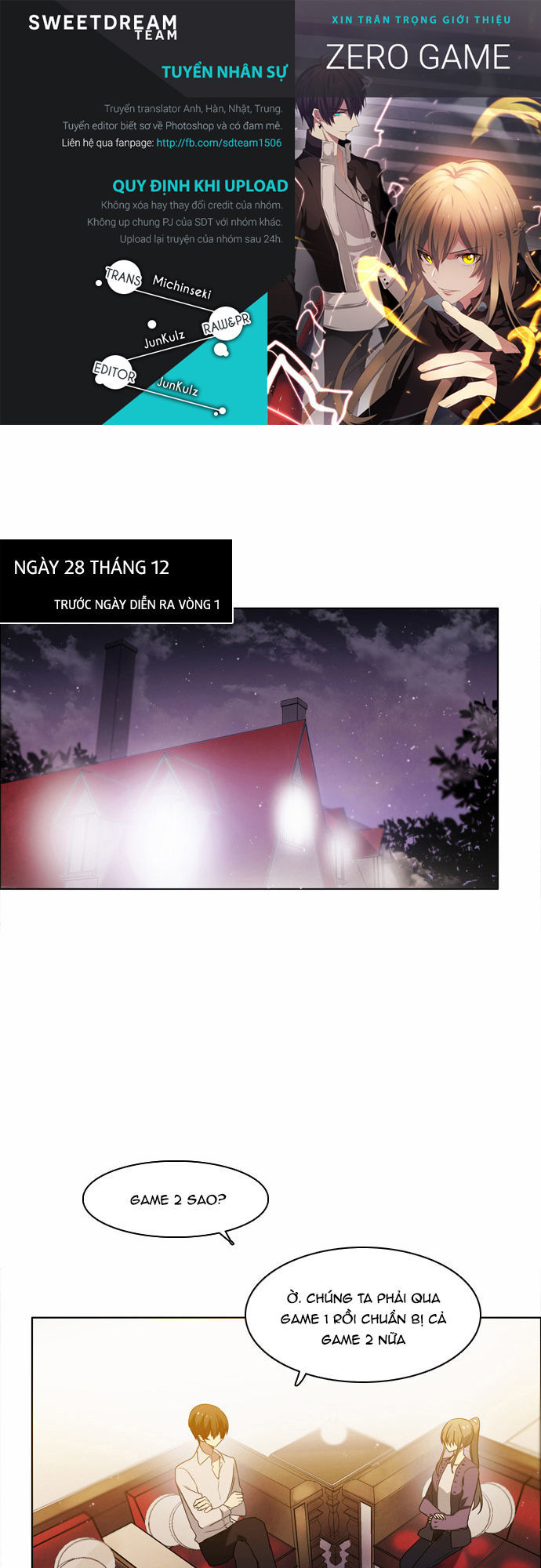 Zero Game Chapter 12 - Trang 2